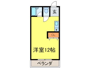 藤原ビルの物件間取画像